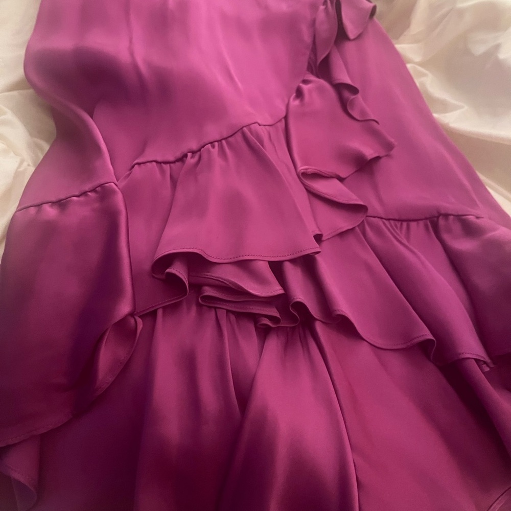 Banana Republic Strapless Vibrant Pink Dress - Picture 2 of 6